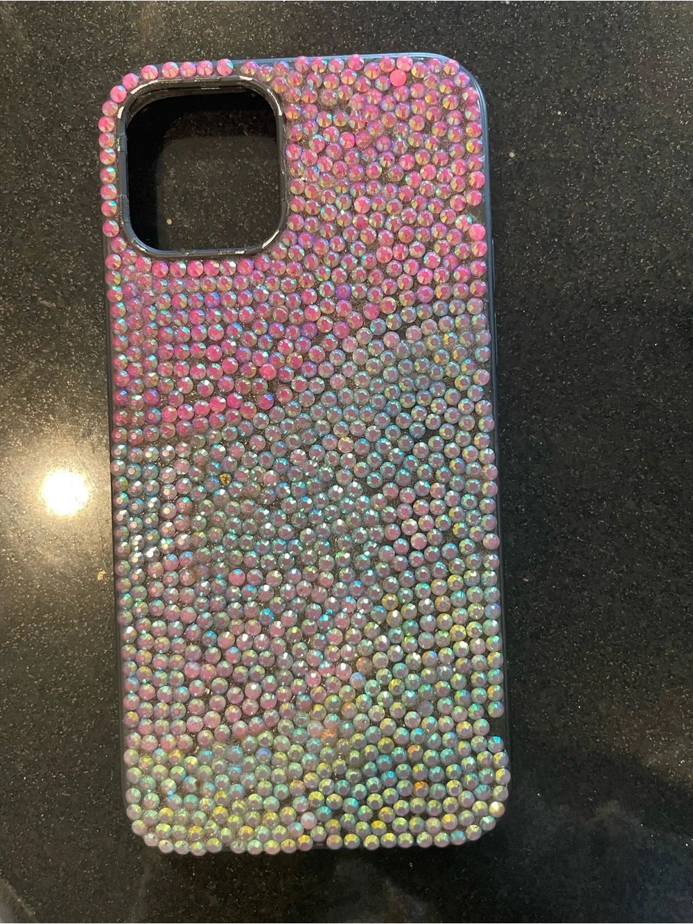 Handmade Beddazled Rhinestone Phone Case - Pink Sparkle